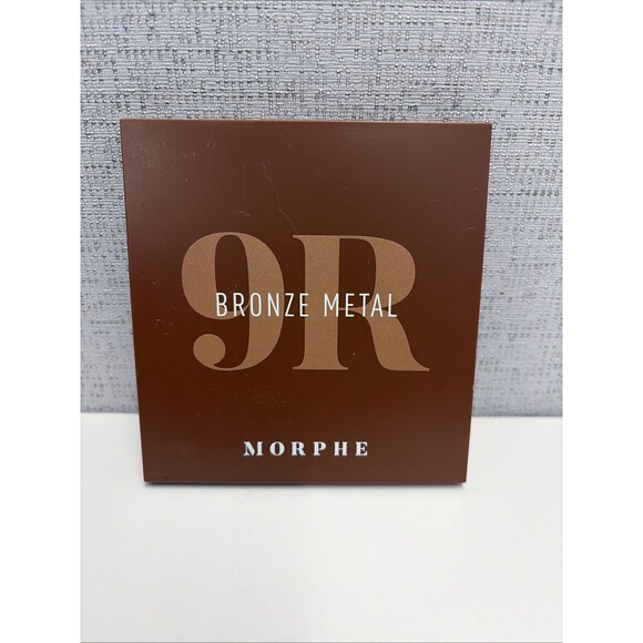 Morphe 9R Bronze Metal Pressed Powder Eyeshadow Palette New - Picture 1 of 3